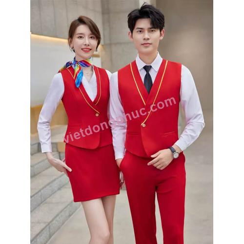 Đồng phục áo gile Nữ 20 Đồng phục áo gile Nữ 20